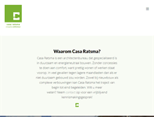 Tablet Screenshot of casaratsma.nl